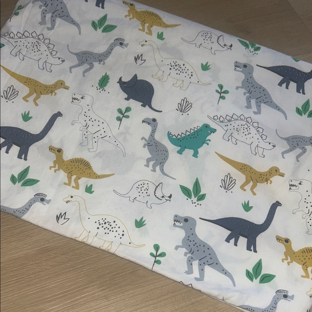 The Land of Nod retro reptile Twin Flat sheet